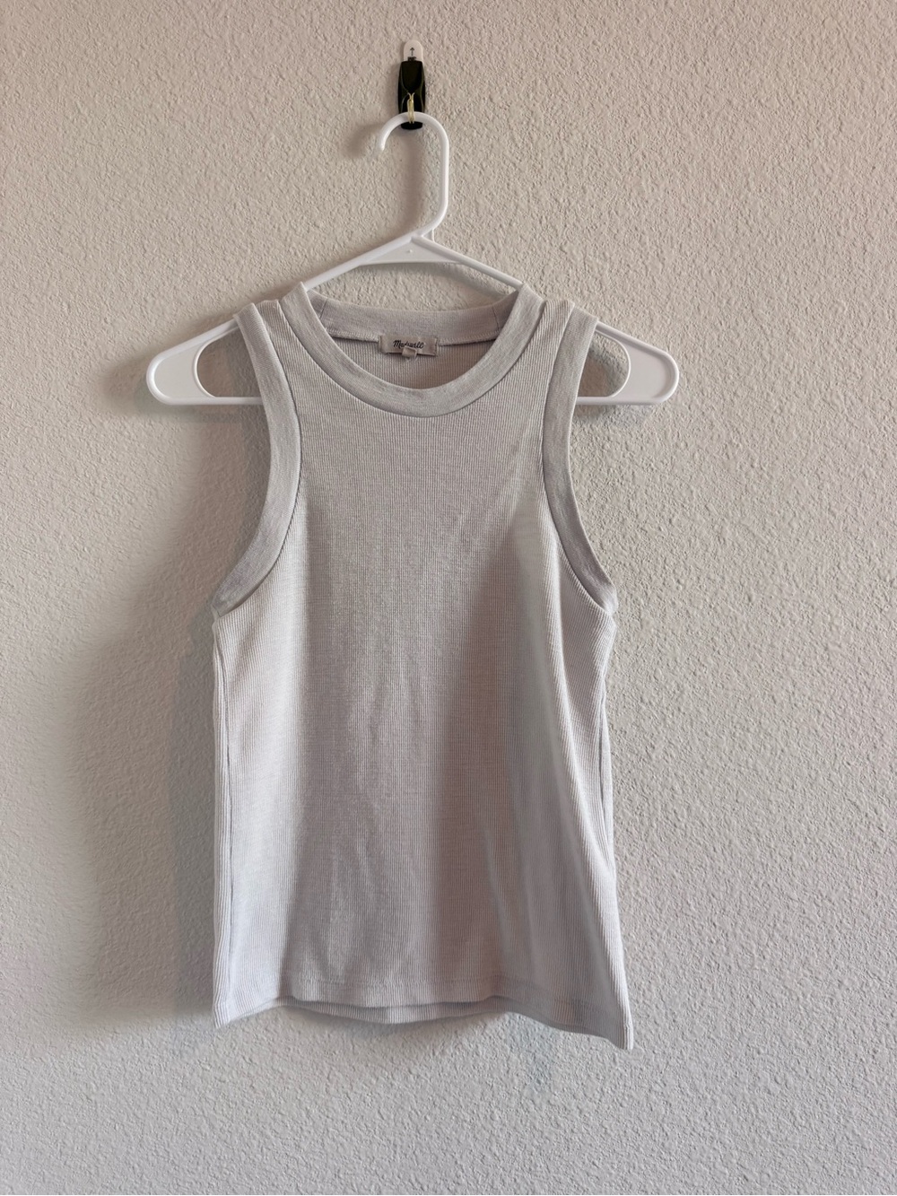 Madewell- The Essential Tank in Utility Rib